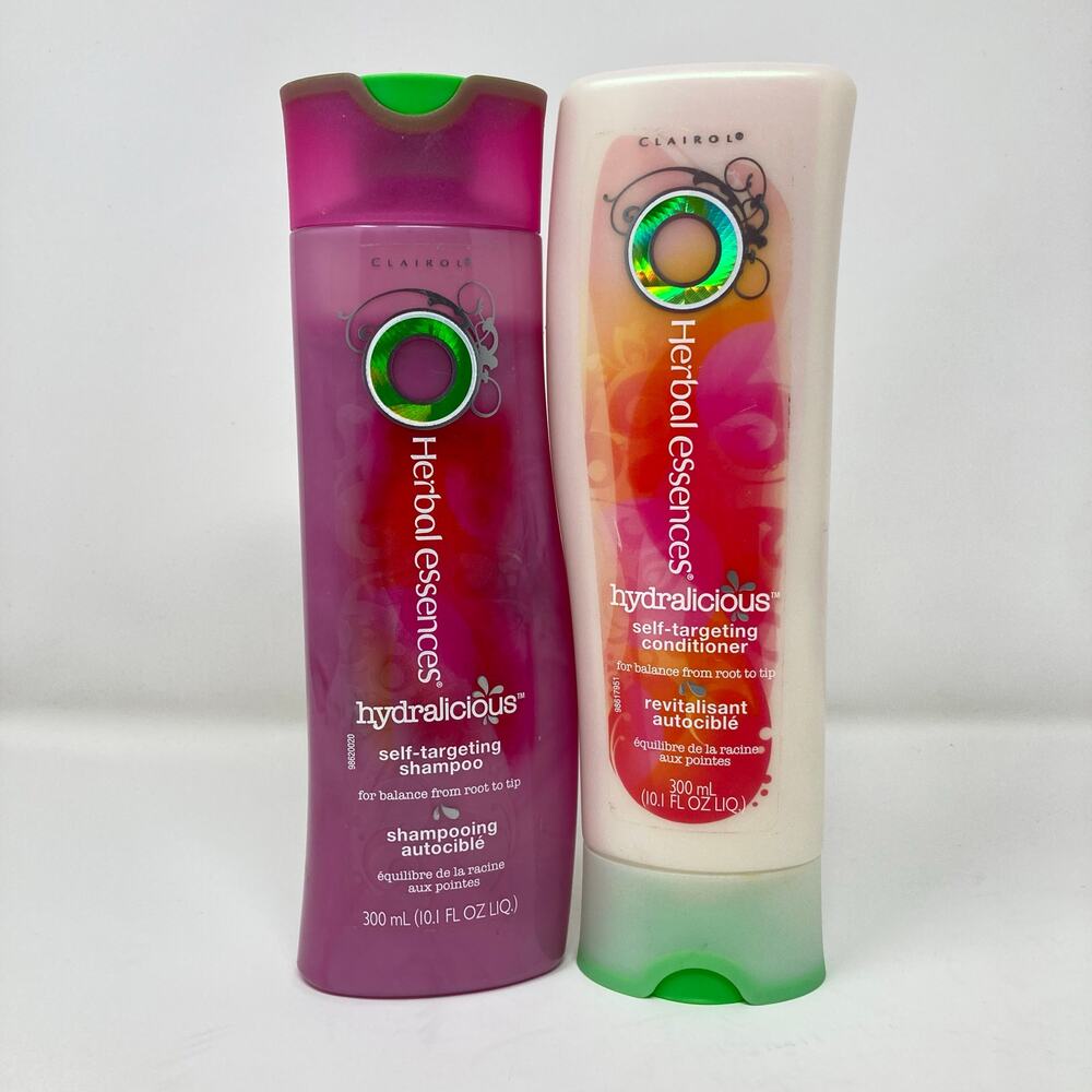 Herbal Essences Self-Targeting Balance Shampoo and Conditioner 10.1 fl oz each